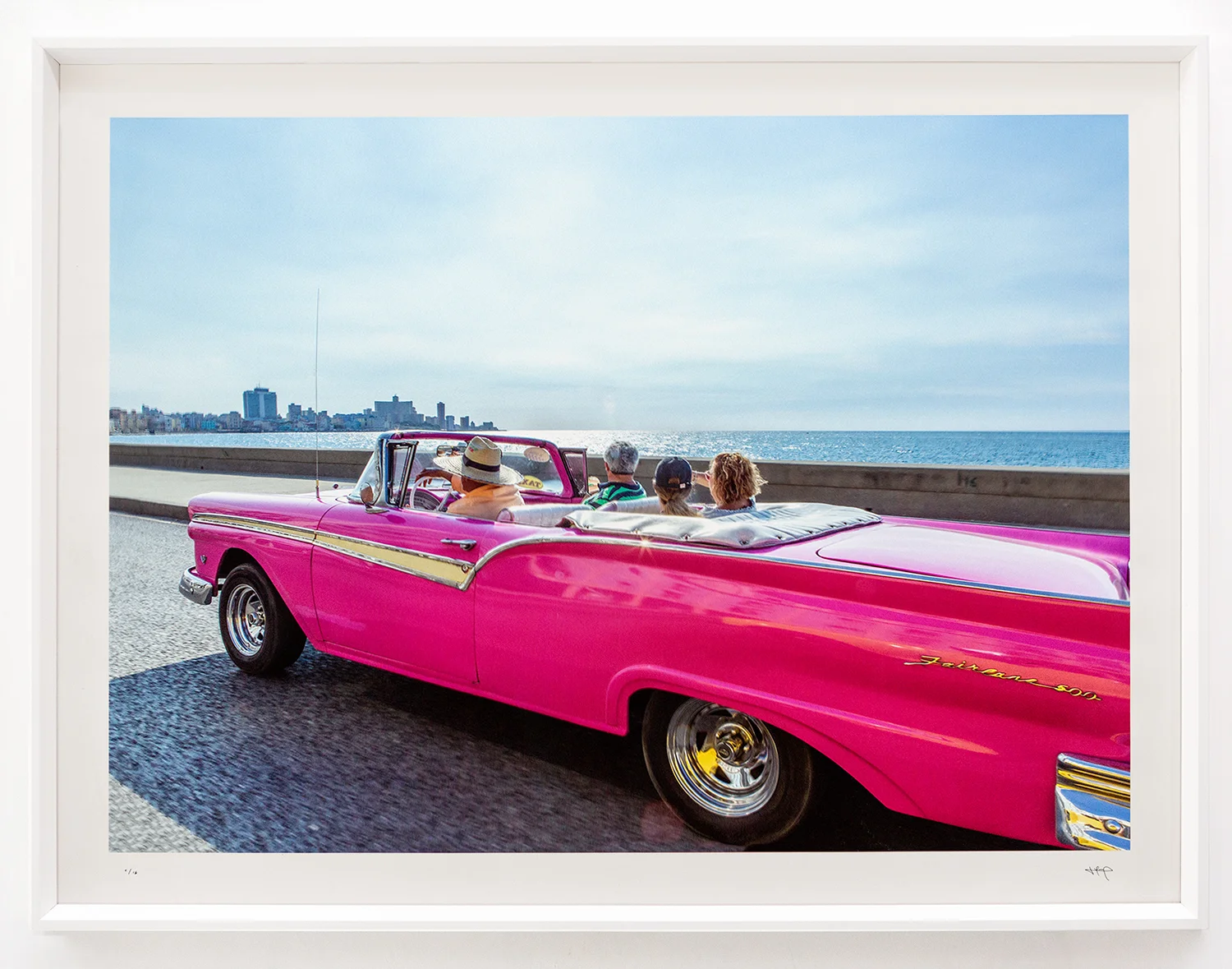 Tourists , 2017 Archival cotton print with museum glass 40 x 30 inches Edition 1 of 16, 2 AP