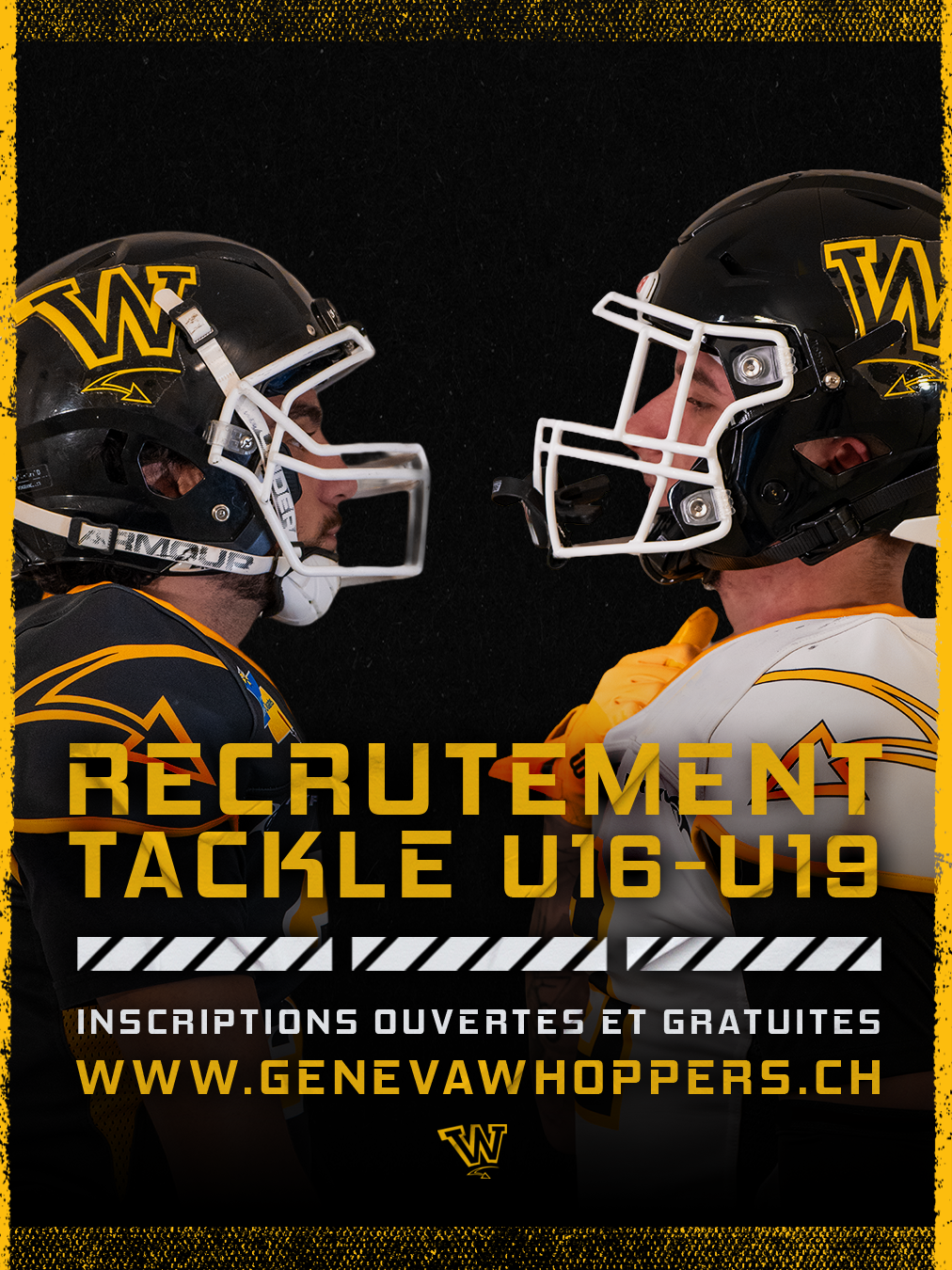 RECRUTEMENT JUNIORS FLAG &amp; TACKLE 