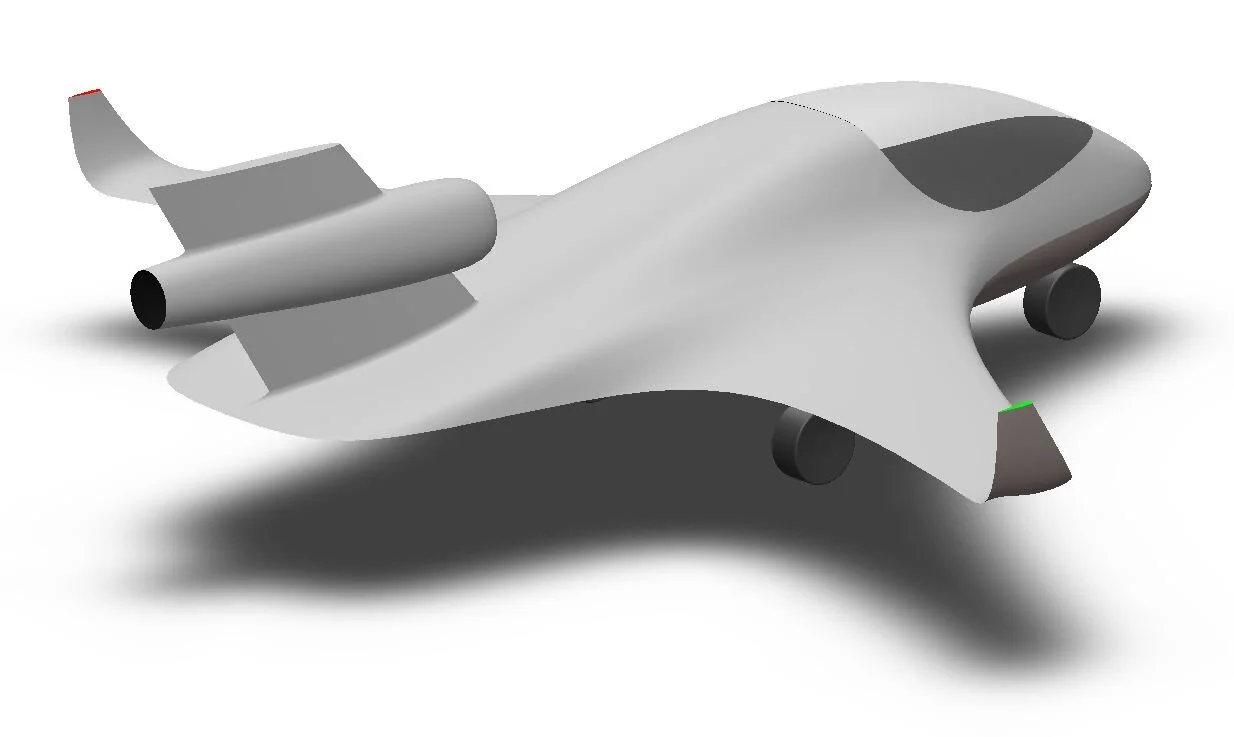 BWB Microjet Concept Study