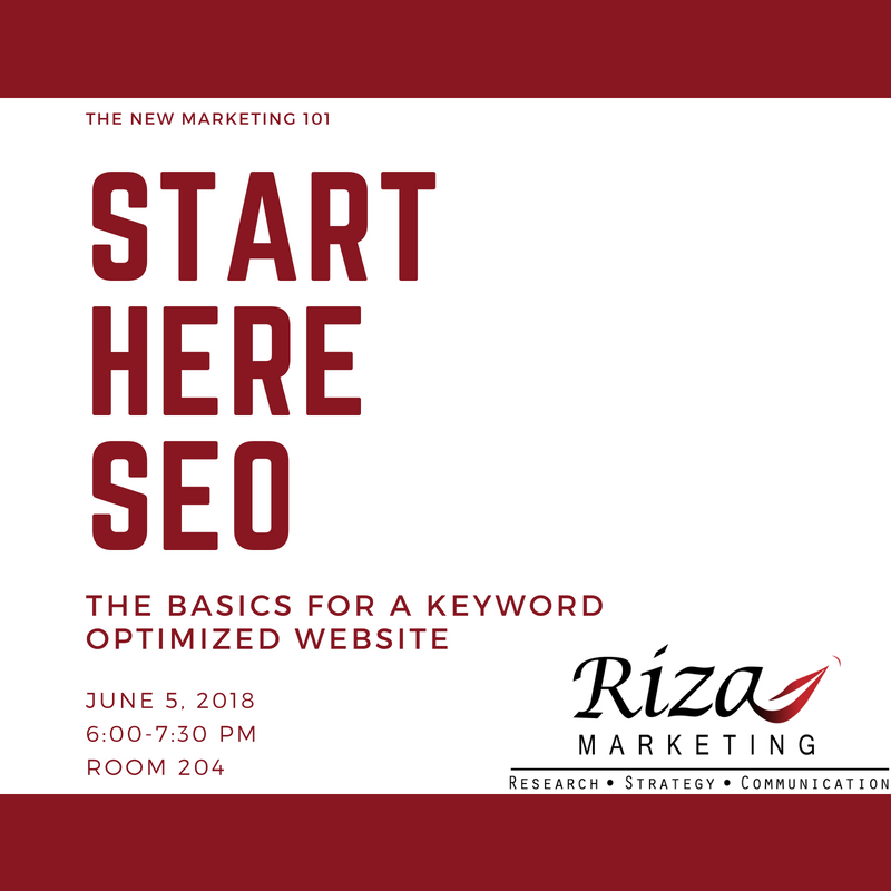 Start Here SEO: The Basics for a Keyword Optimized Website