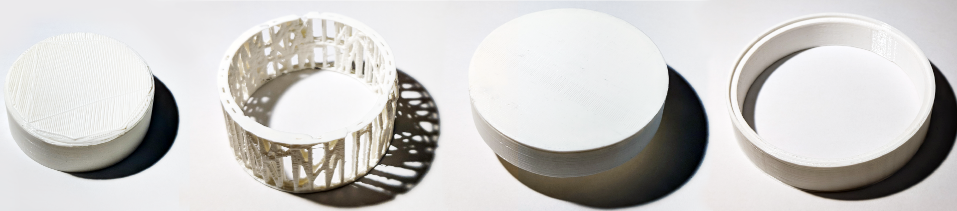 Dial Design interactions - using 3D printed models to find a good size/feeling ratio for users.
