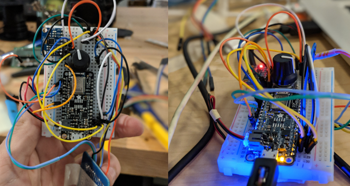 Dial - Breadboard prototype