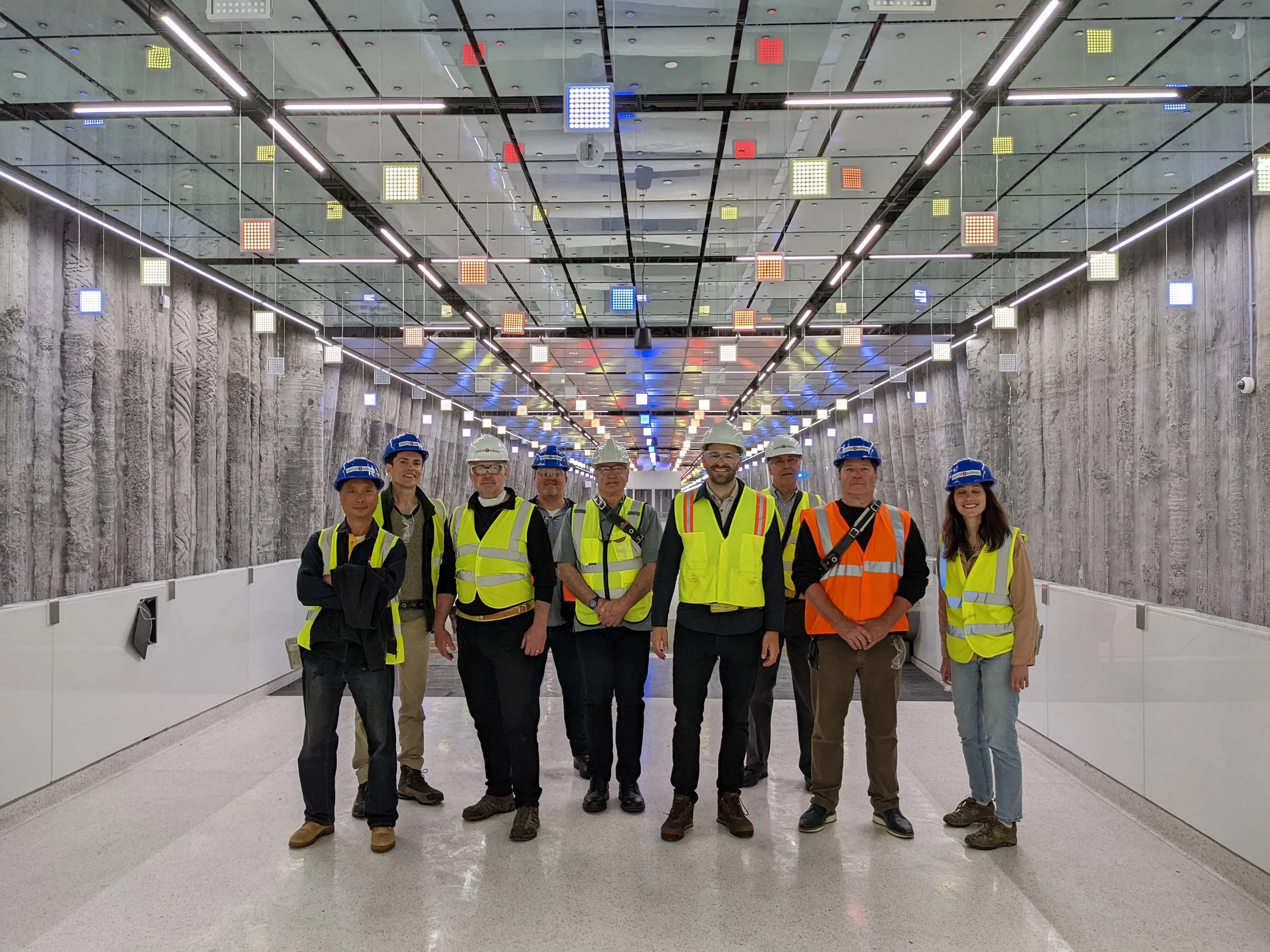 Touring the Central Subway