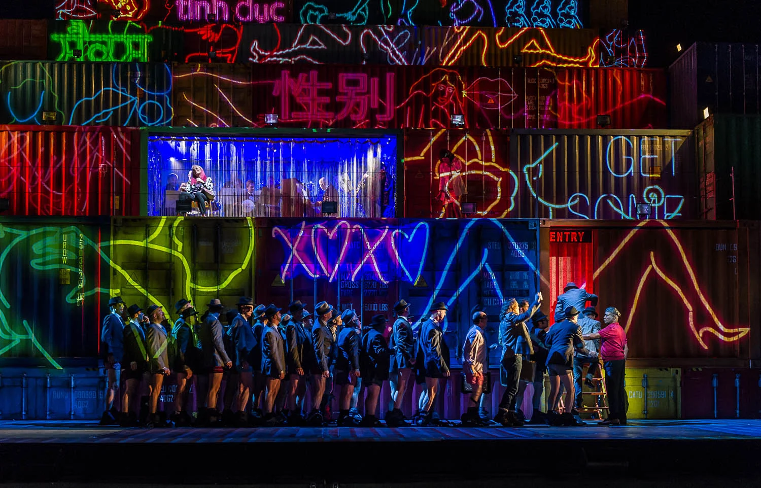 The Rise and Fall of the city of Mahagonny - FRAY Studio - Finn Ross & Adam Young