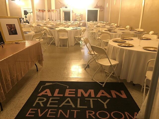 Happy birthday, Deja! Aleman Event Room is honored to have been your venue choice.