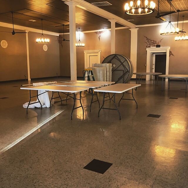 Prepping the Event Room for a very special 4th birthday celebration this weekend! Celebrate any of YOUR special events with us too! 🎉  Check out our website for all the details!