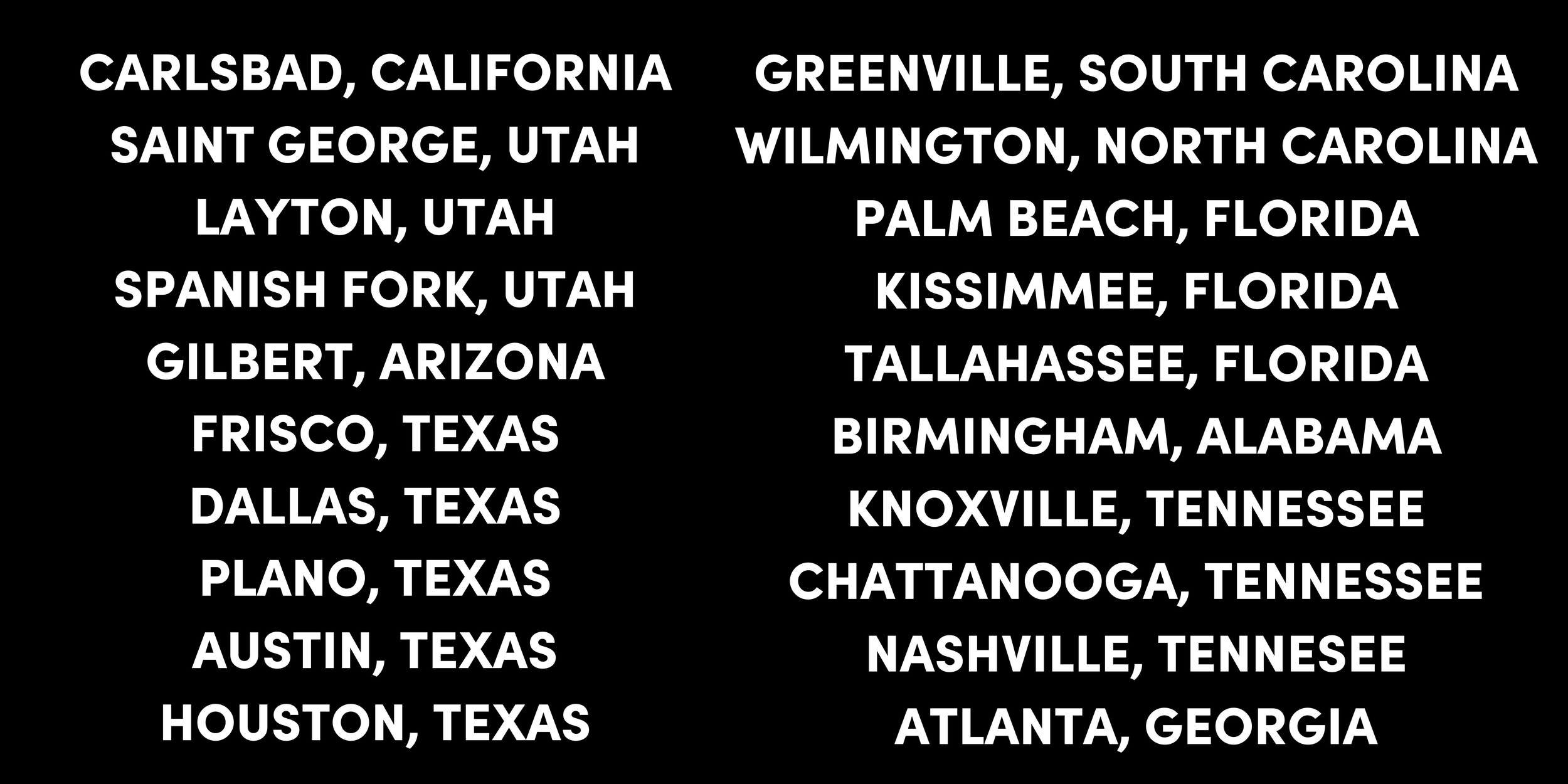 Locations — Crispy Cones
