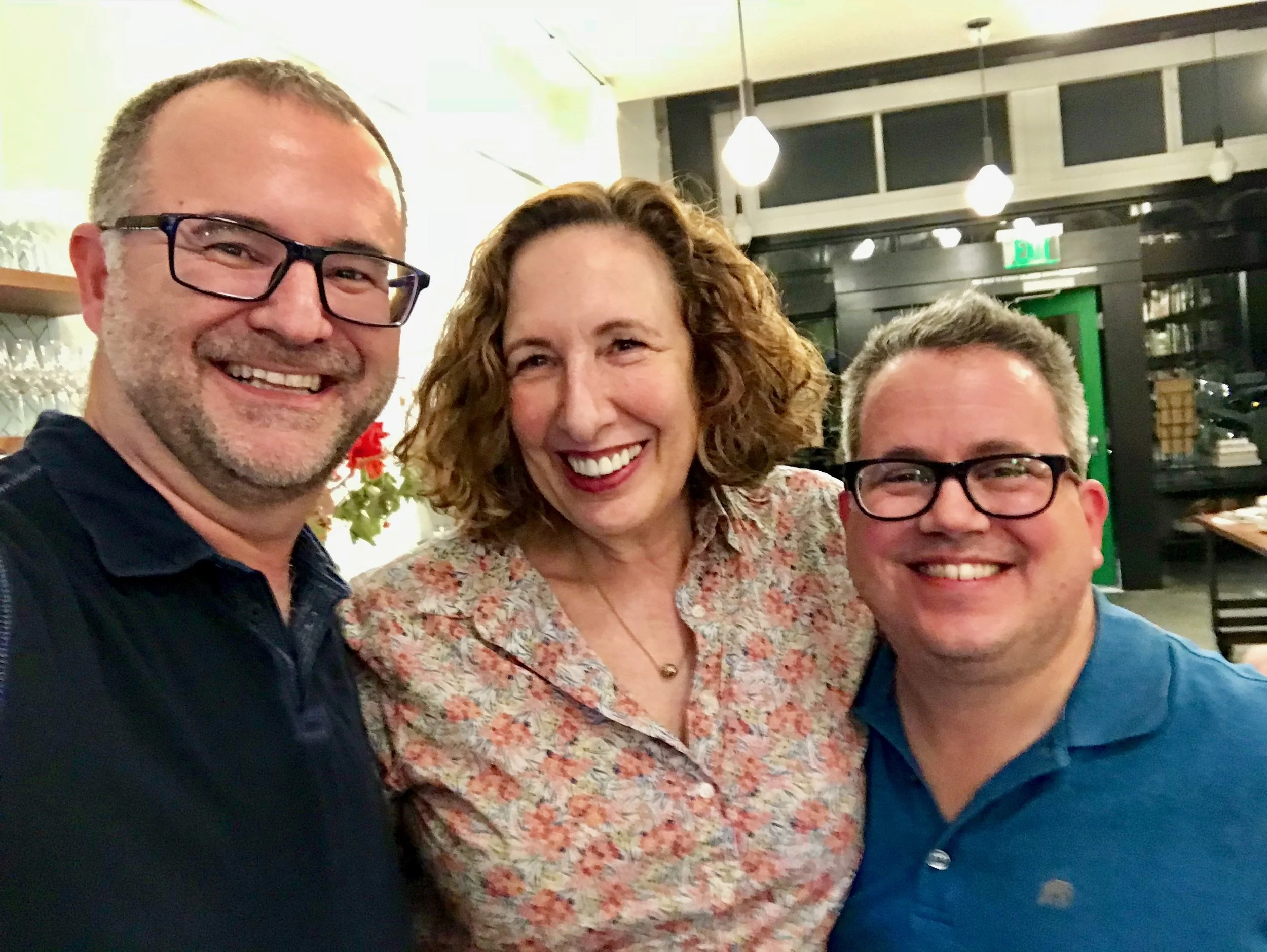 Yours truly, Cathy Barrow, and my husband Sean Timberlake.