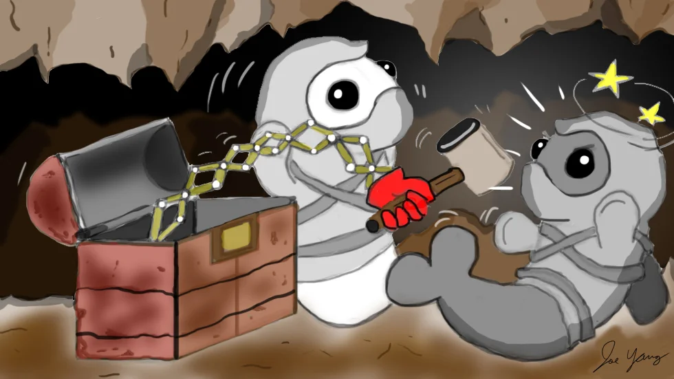Ninja Seals reach the end of a pointless treasure hunt