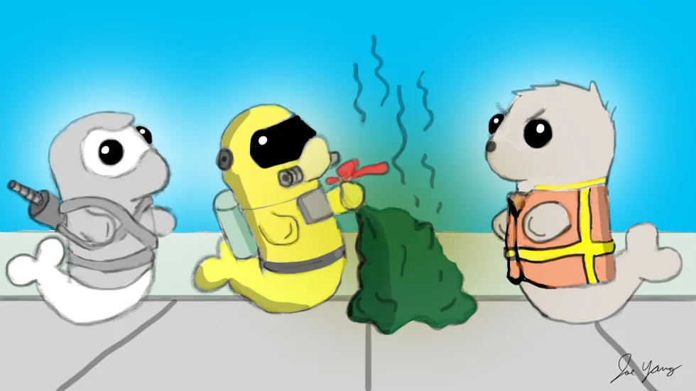 It's been a while since the Ninja Seals have taken out the trash