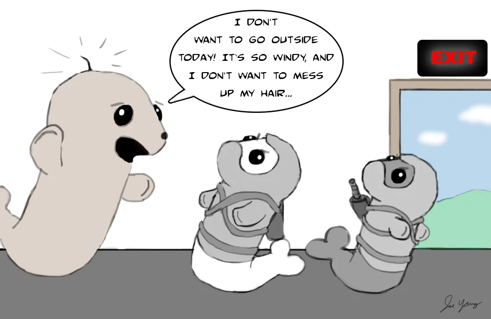 The Ninja Seals have a friend with an annoying first world problem