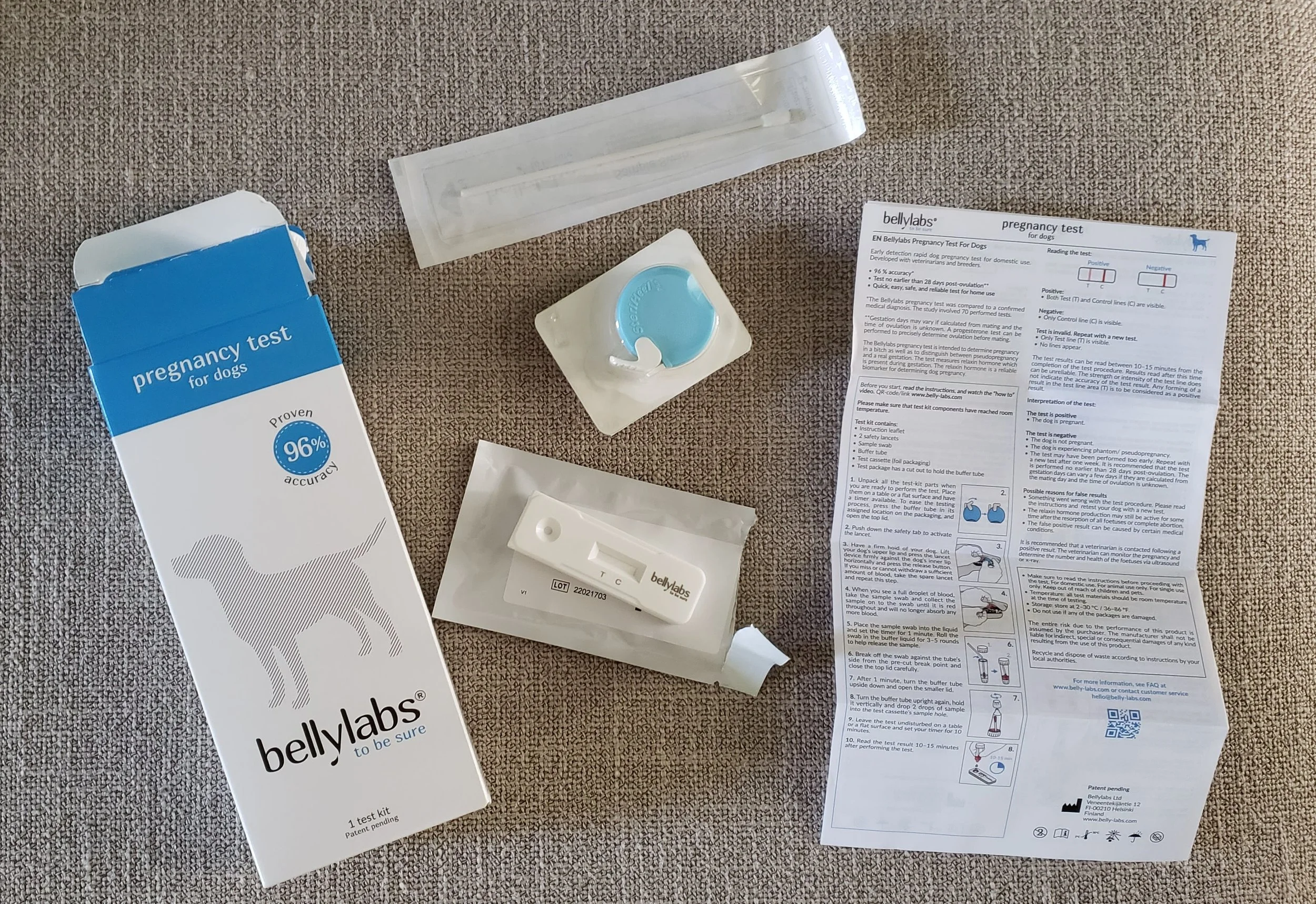 Home Pregnancy Test for dogs...how does that work? — Hycottage Farm