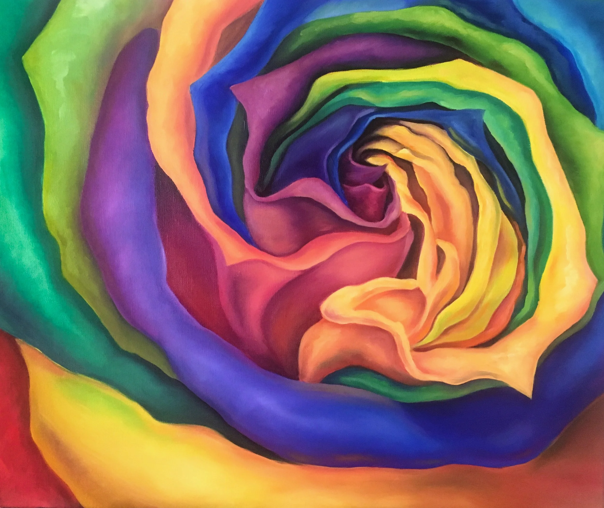Rose Unfurling