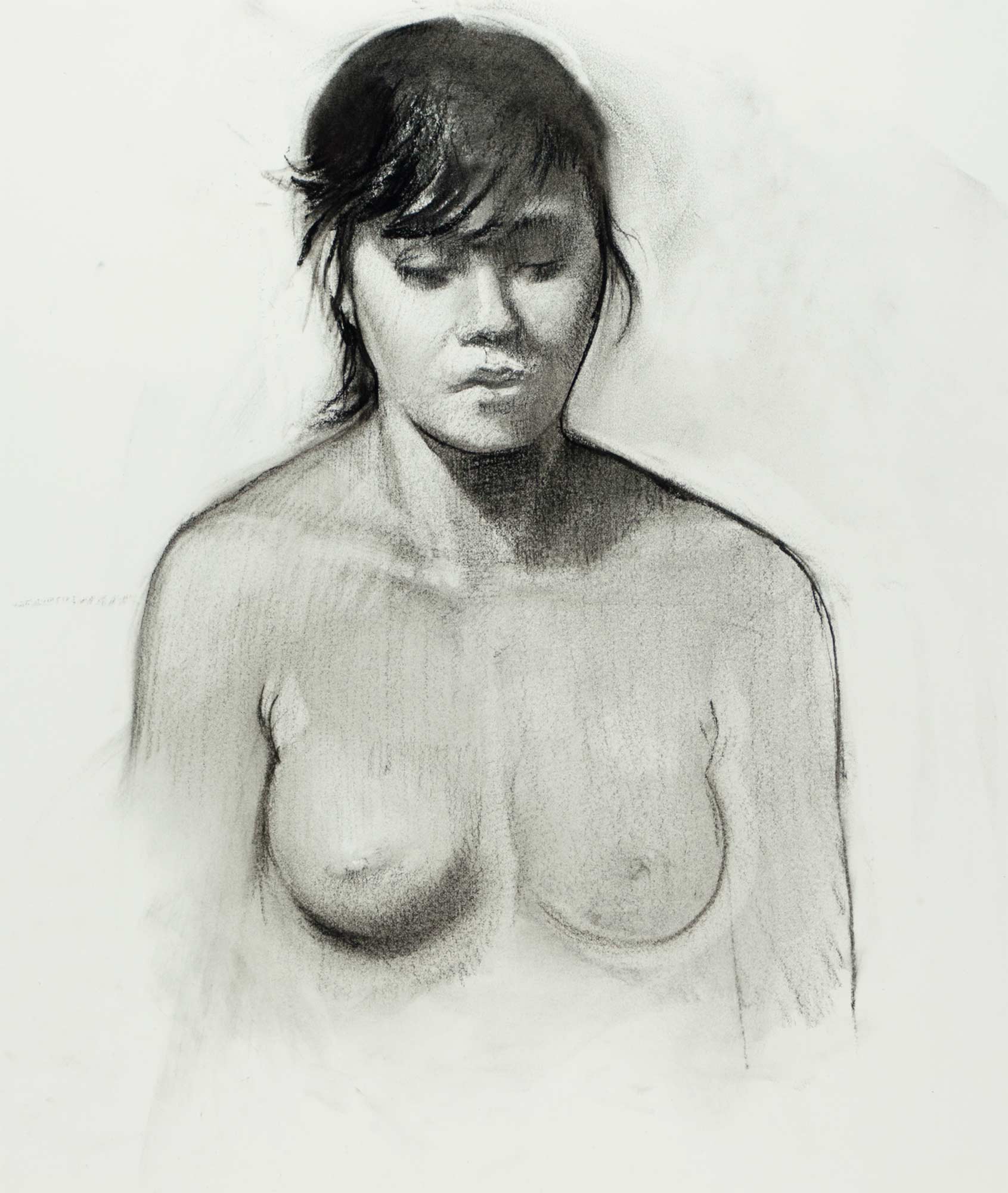 Study of a Young Woman with Dark Hair