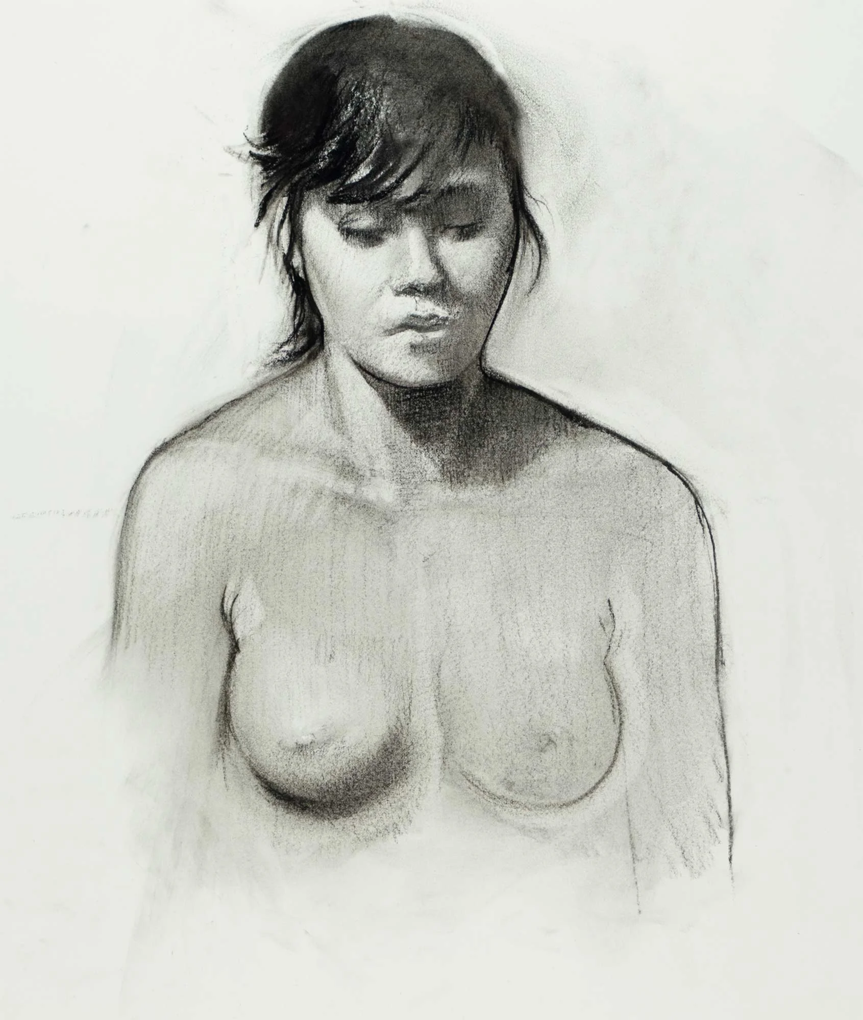 Study of a Young Woman with Dark Hair