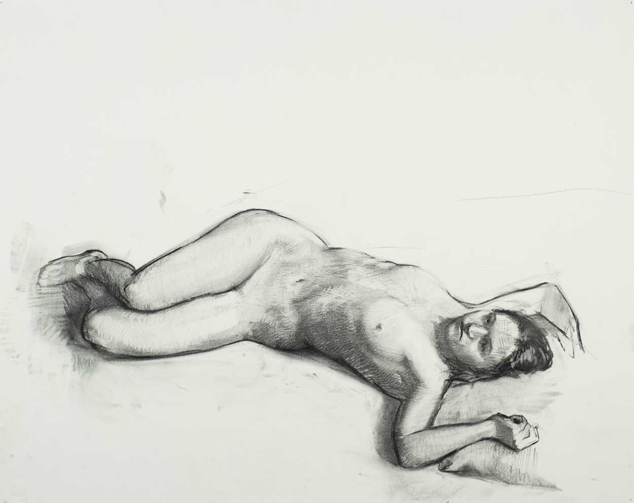 Reclining Figure, Twisted