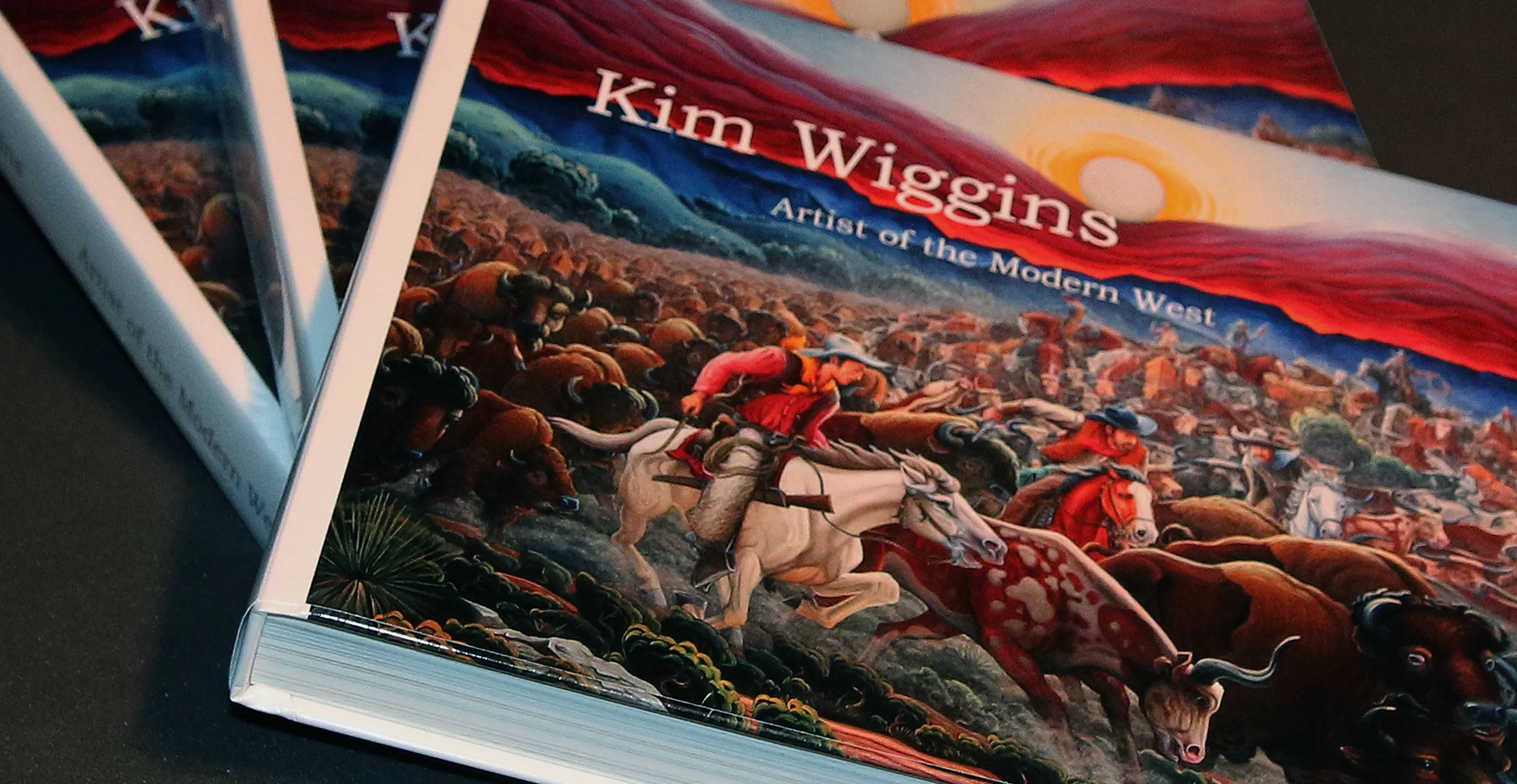 New Book: Join the artist in Santa Fe this summer for the opening of his one-man show and preview of his new book, Kim Wiggins, Artist of the Modern West . Friday, August 2rd, 2019, at Manitou Galleries of Santa Fe. (Book signing from 5 pm to 7 pm).