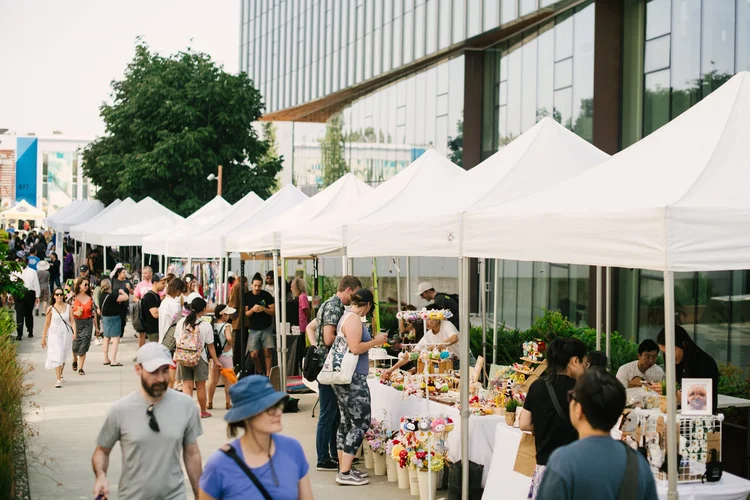 A community market day with Made in the 604