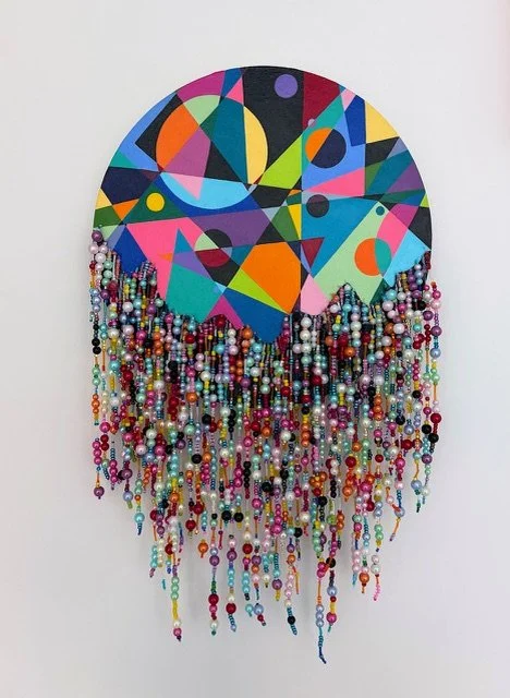 Cooksey_Do We Still Have Time__Acrylic and beads on canvas_approx. 12x18 copy.jpeg