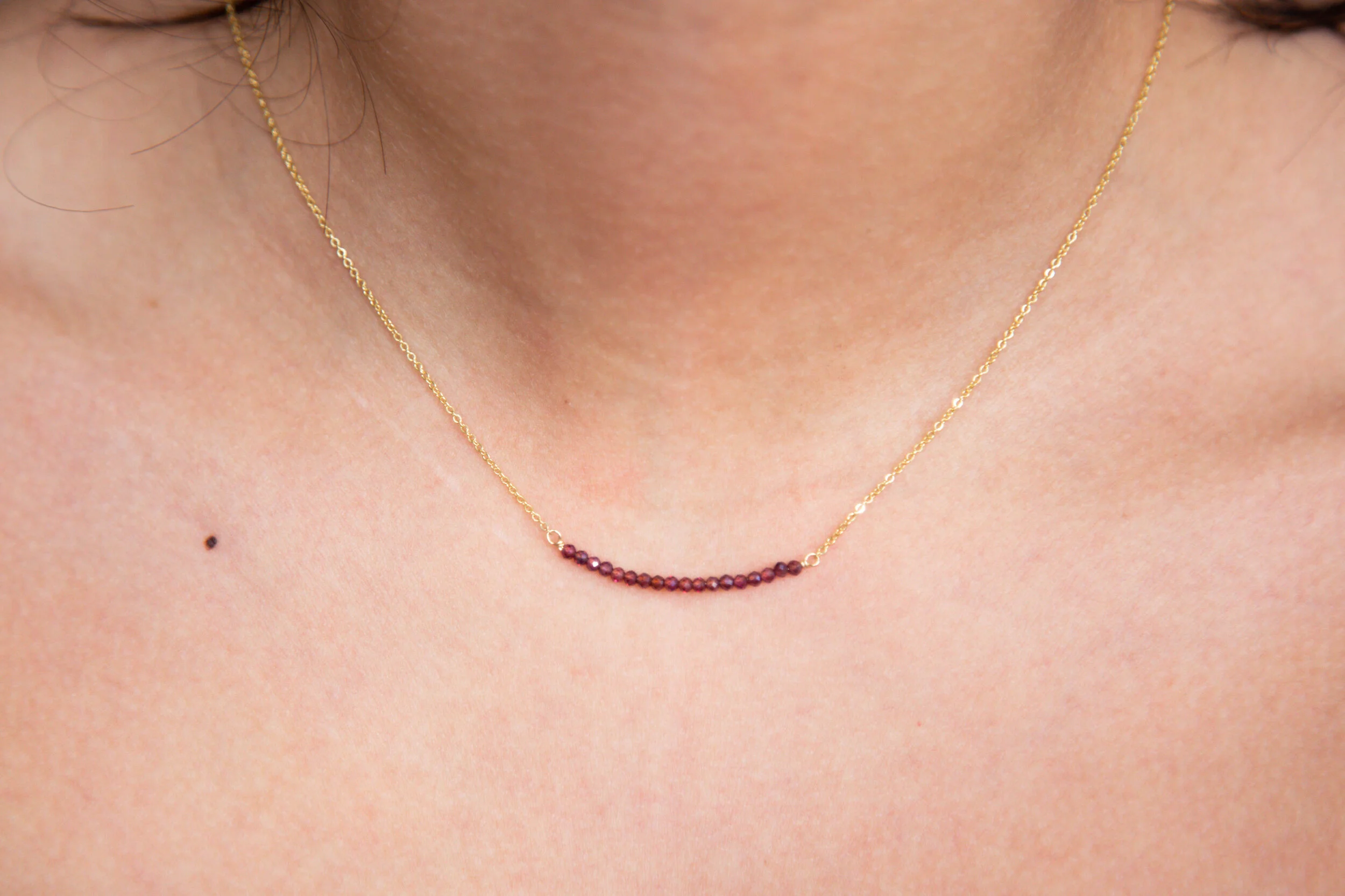 Garnet Necklace 