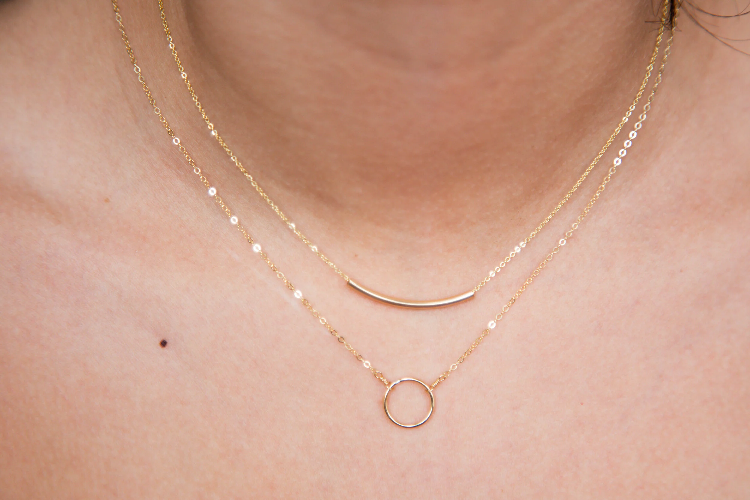 Simply Elegant layering necklaces 