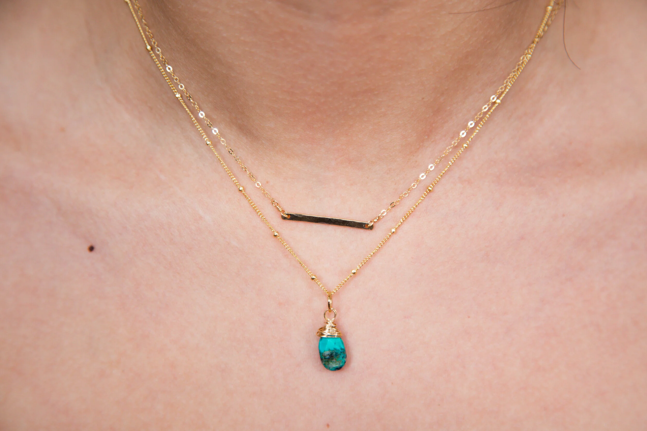 Natural Turquoise Necklace 