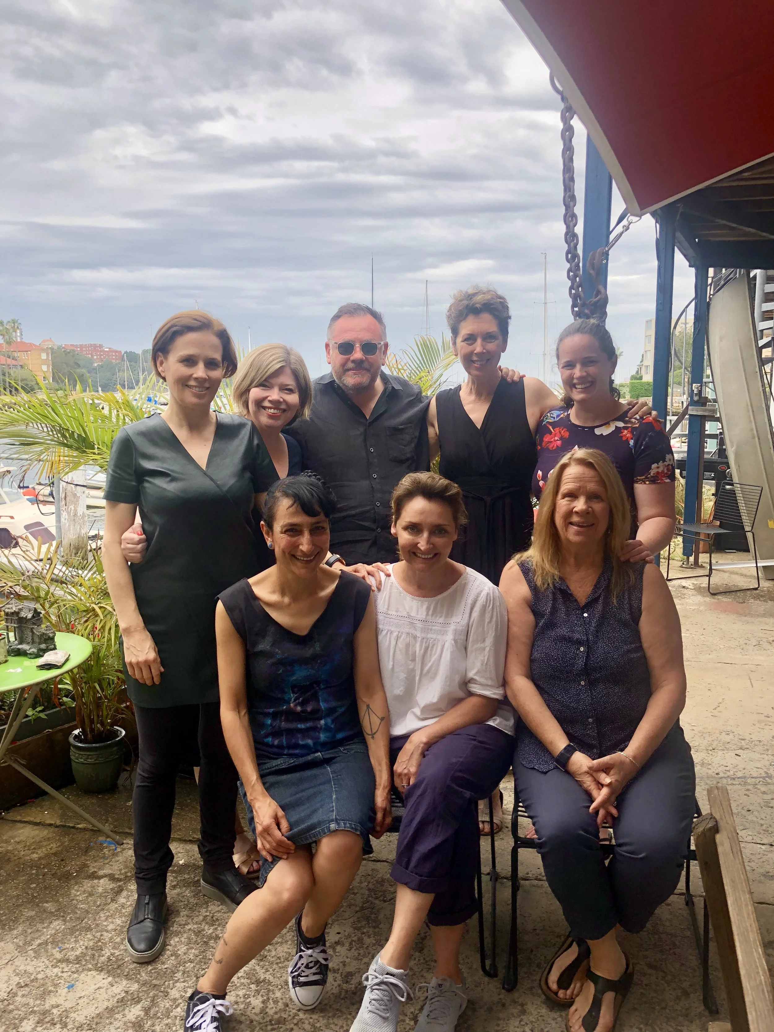 Priscilla Jackman, Melanie Tait, Sapidah Kian, Michael Scott-Mitchell, Sharon Millerchip, Mertridy Eastman, Valerie Bader, Catherine Hegarty.