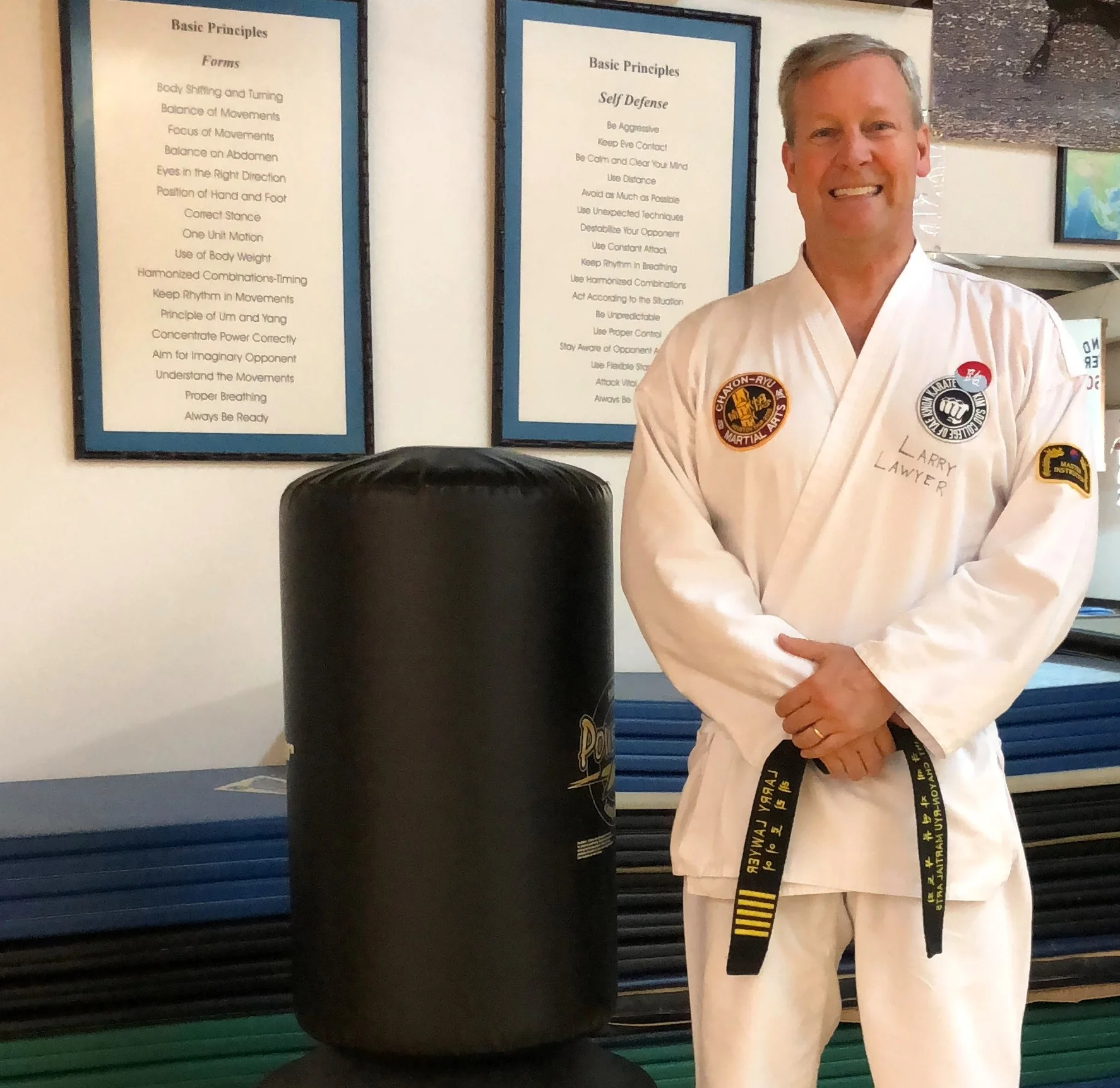 Master Larry Lawyer 5th Dan Black Belt Promoted June, 2013