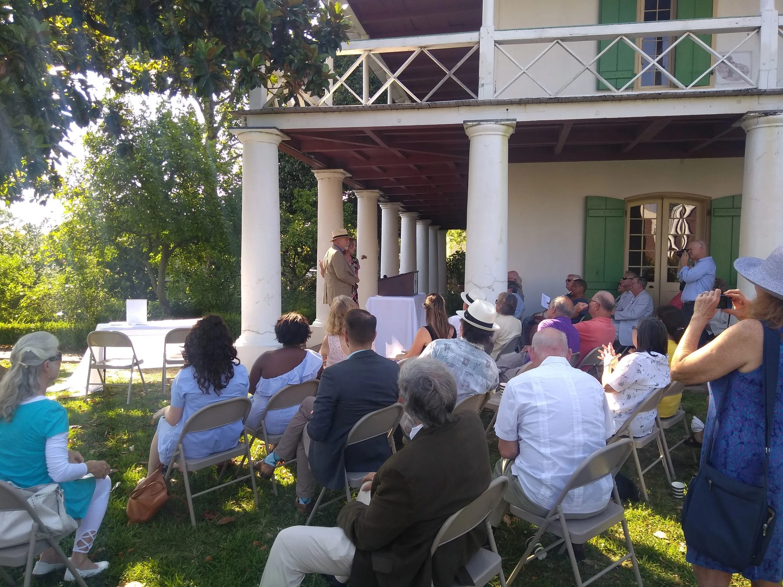 2019 Harnett Kane Award presented to John Koeferl