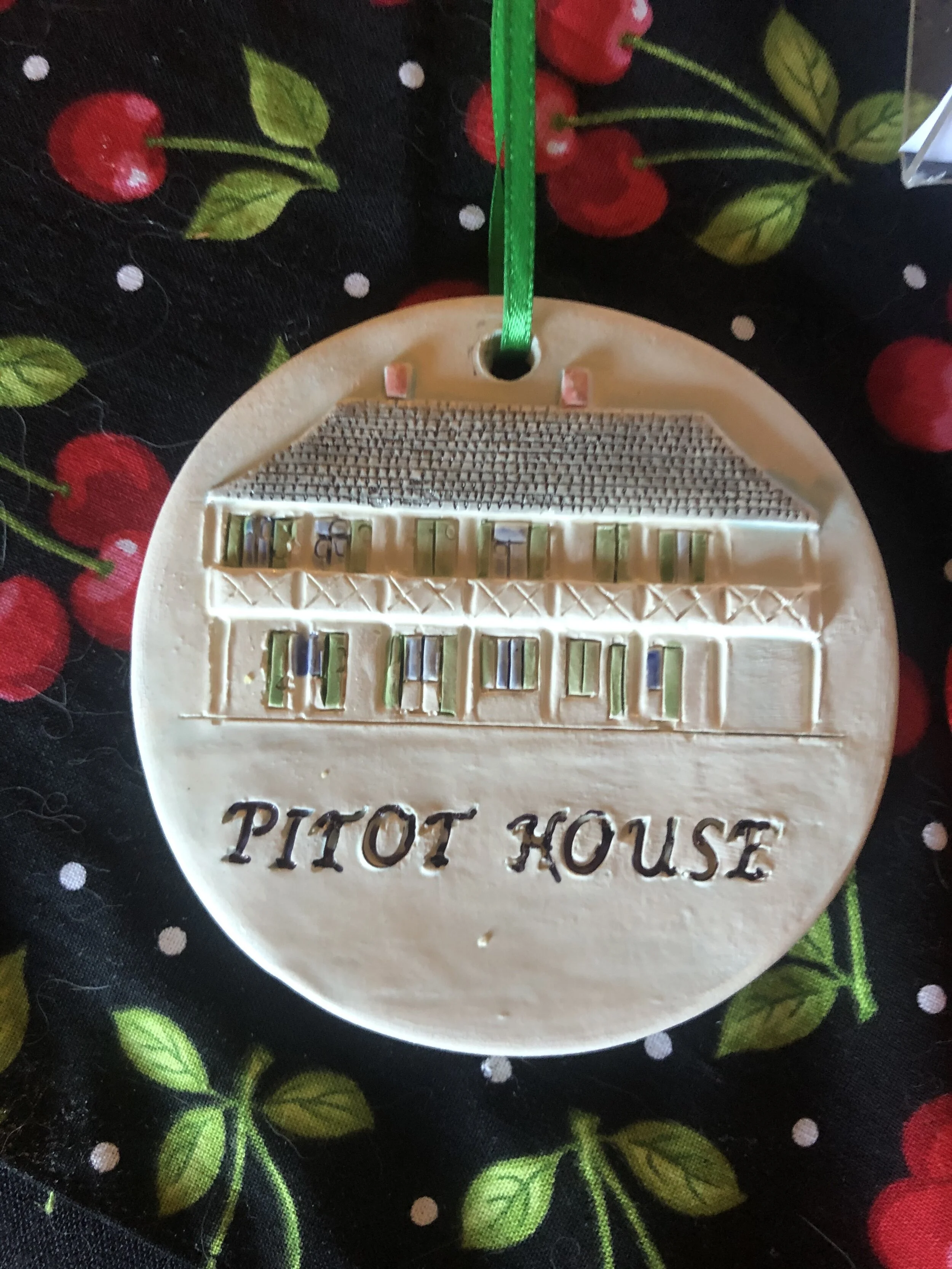 Pitot House Clay Ornament