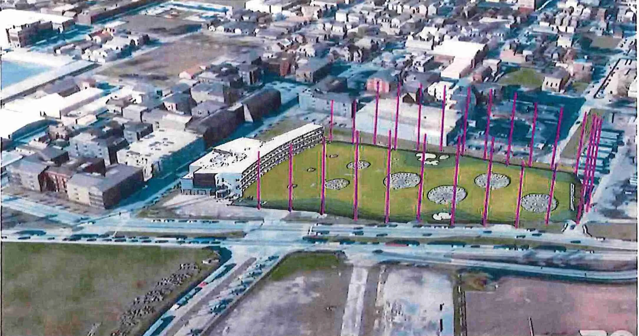 PROPOSED RIVER DISTRICT DEVELOPMENT - TOPGOLF