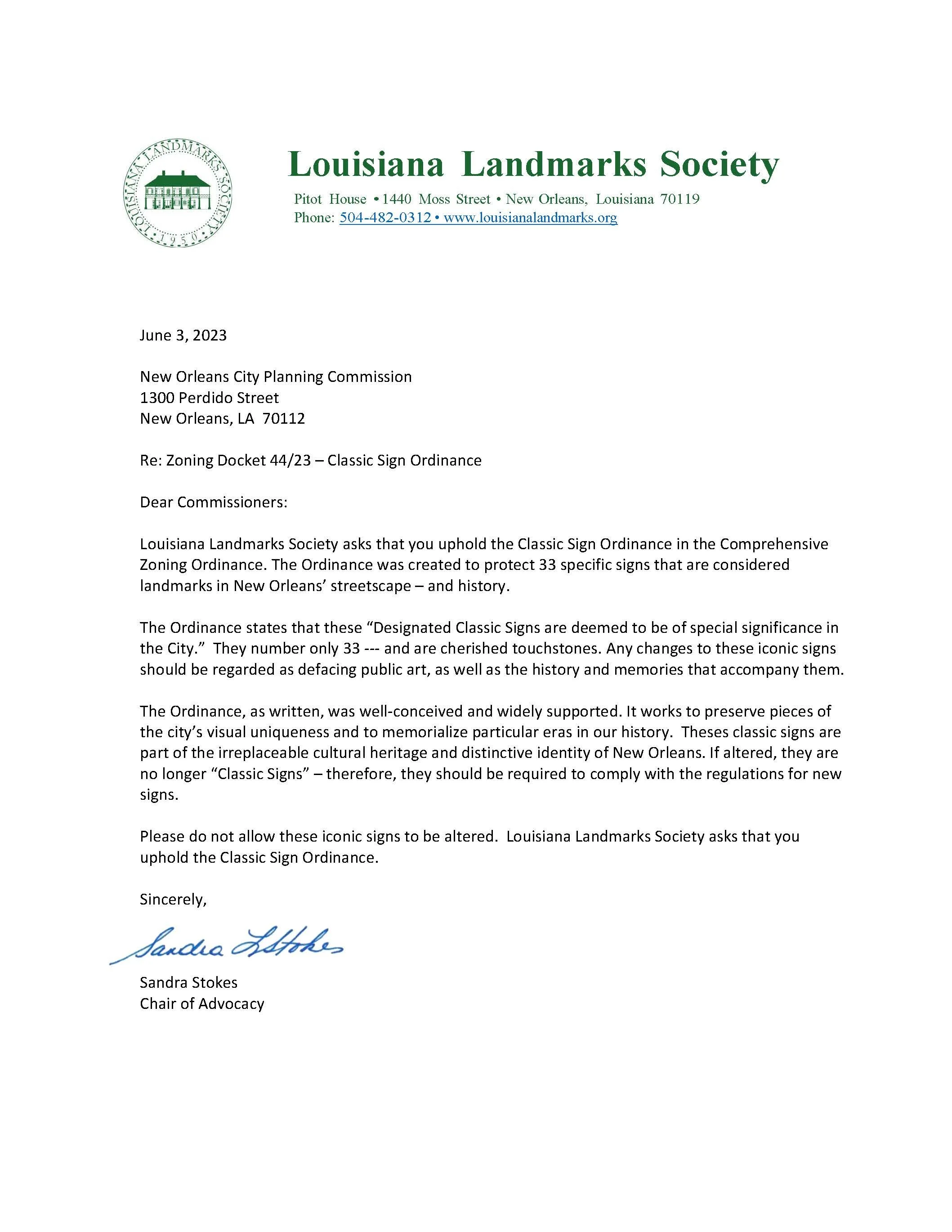 6-3-2023: Classic Sign Ordinance