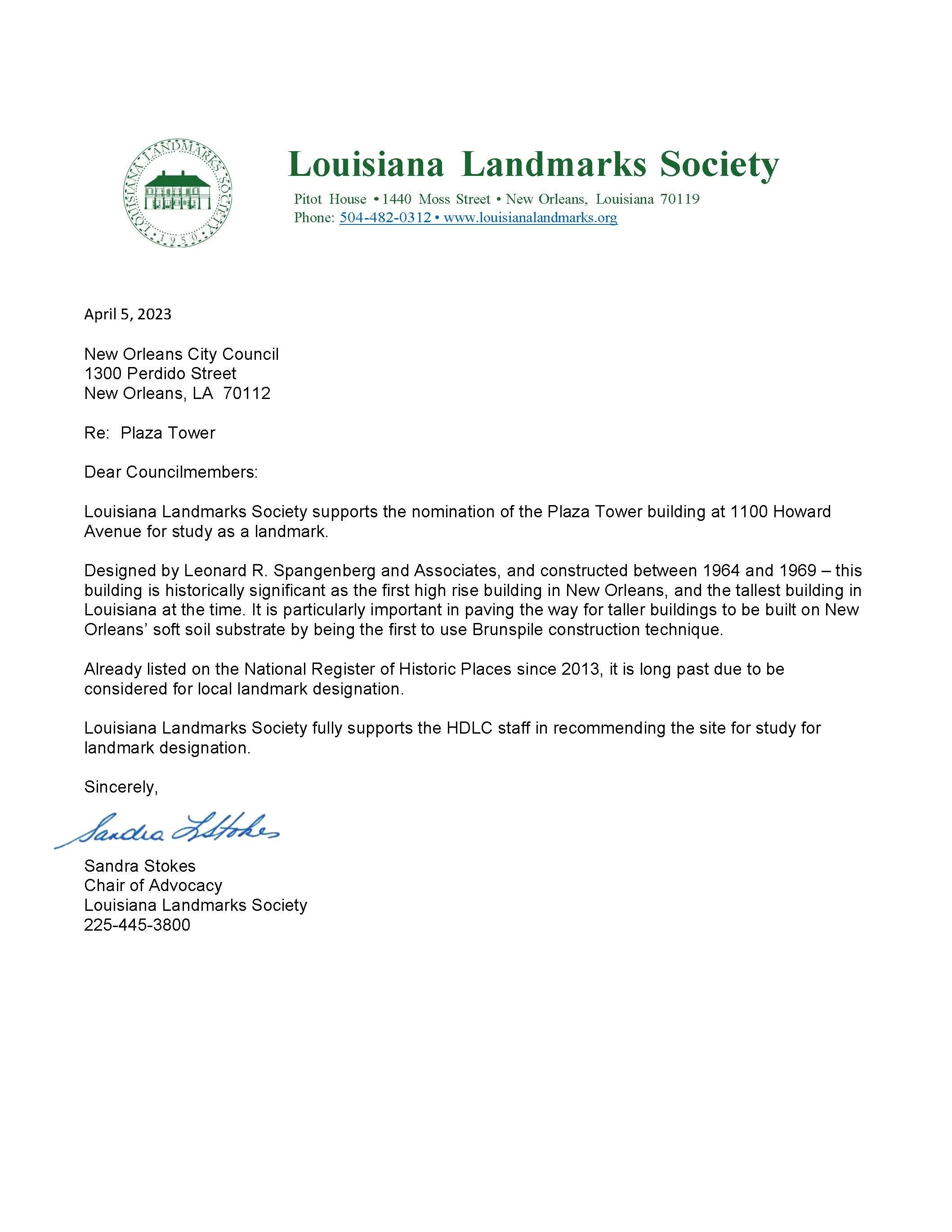 4-5-2023: Plaza Tower