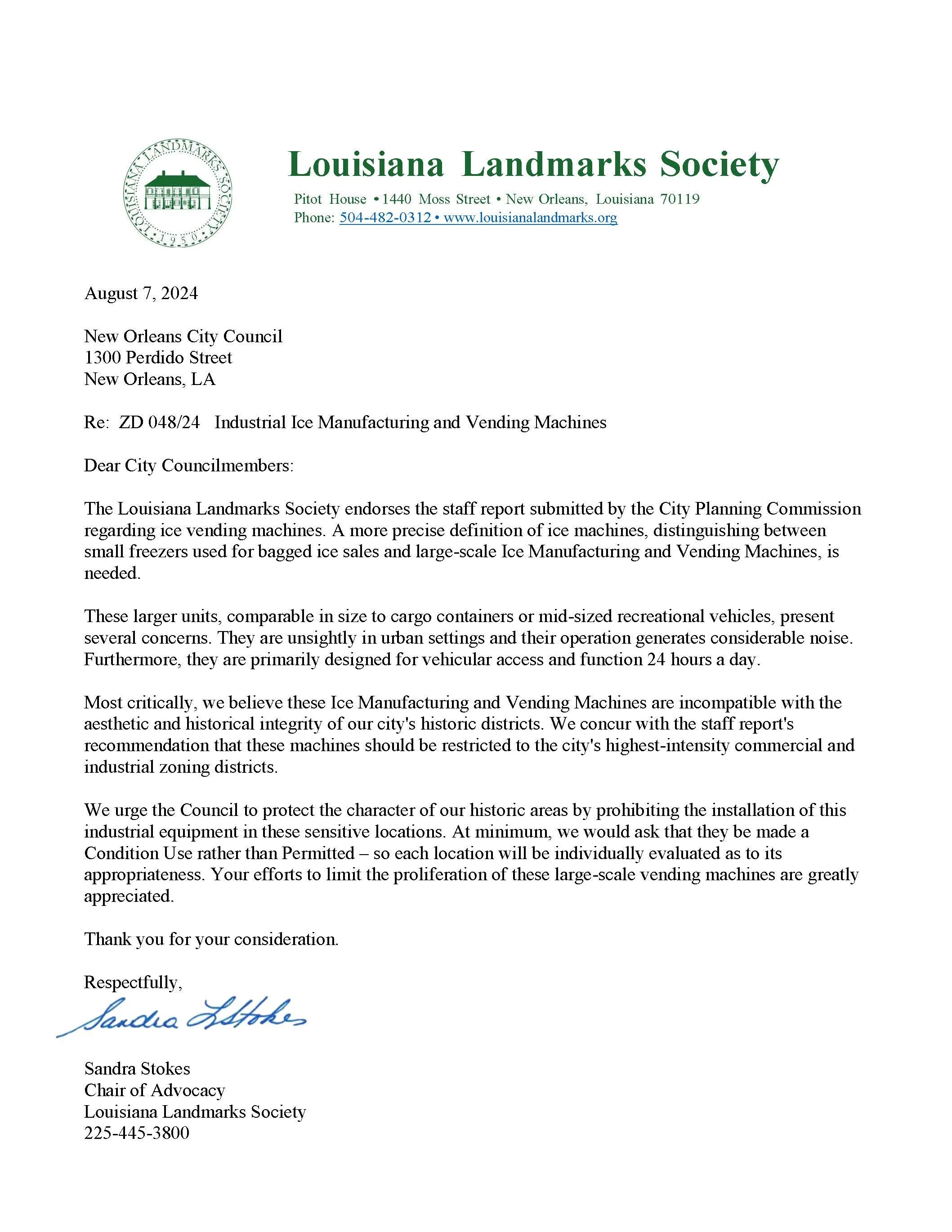 8-7-2024: Re: ZD 048/24 Industrial Ice Manufacturing and Vending Machines&nbsp;