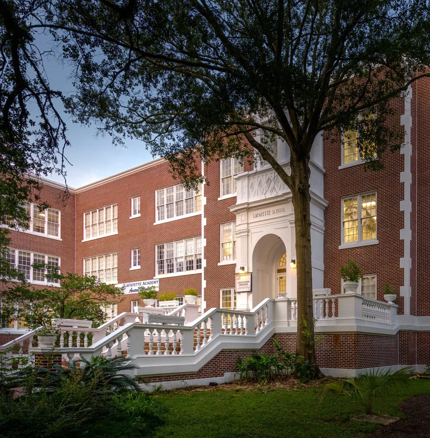Leah L. Chase School (formerly Lafayette Elementary School), 2727 Carrollton Ave.
