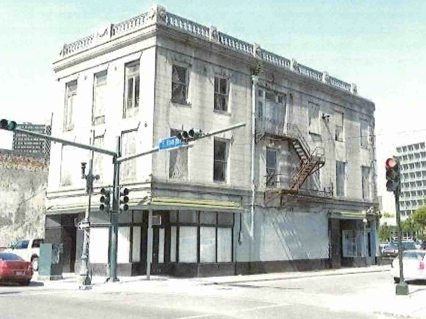   LOCATION: 401 South Rampart Street    THREAT: Demolition by Neglect   Built in 1850, the Eagle Saloon stands as a nationally significant early jazz landmark—one of the last survivors of "Black Storyville" along South Rampart Street. This sacred gro