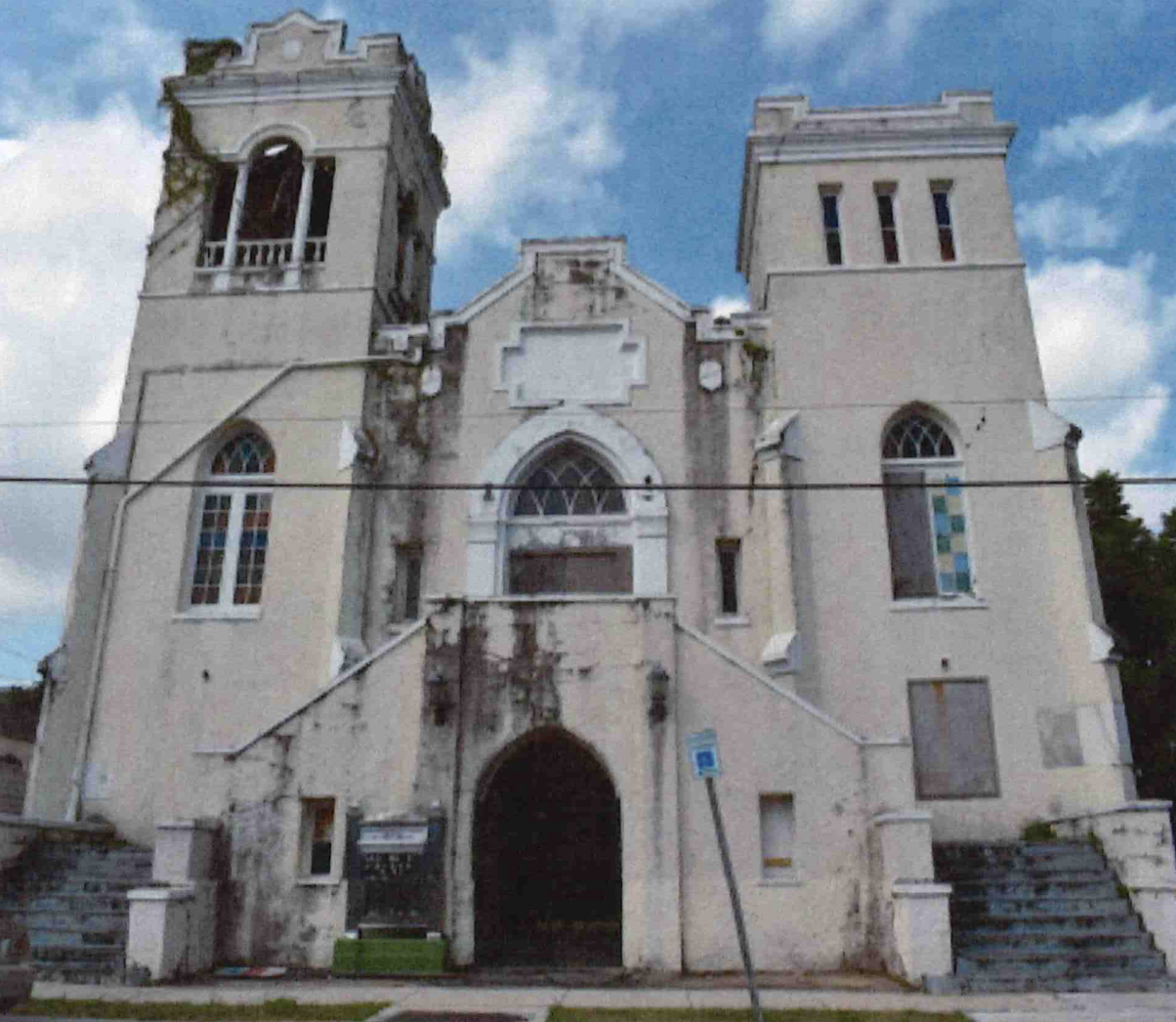   LOCATION: 2216 Third Street    THREAT: Damage and Lack of Funding   With roots dating to 1817, the First African Baptist Church is the oldest Black Baptist congregation in New Orleans and by some accounts the oldest continuous African American chur