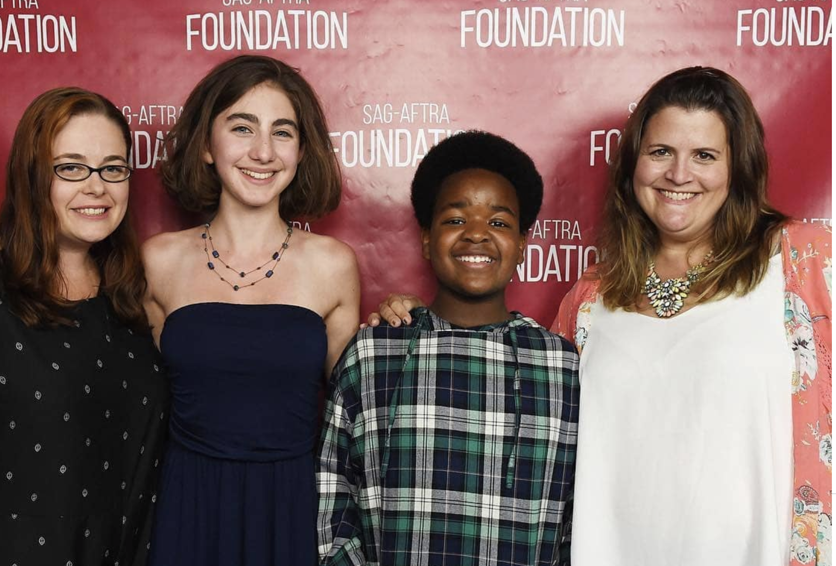 Producer Lacey Leavitt, actress Sophia Mitri Schloss, actor Keith L. Williams, and writer/director Megan Griffiths at the SAG-AFTRA Foundation LA screening, Photo credit: Amanda Edwards/Getty Images