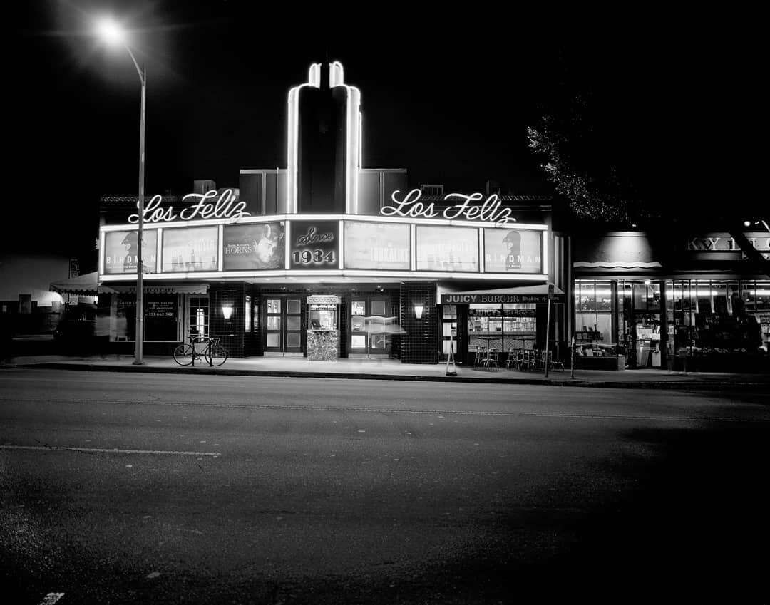 The Los Feliz 3, Nov. 2014. A funky little theater in one of my favorite parts of LA. This shot marks the beginning of a new body of work, when I went back to shooting almost exclusively on film. I lugged my Calumet 4x5 down the street and pulled out