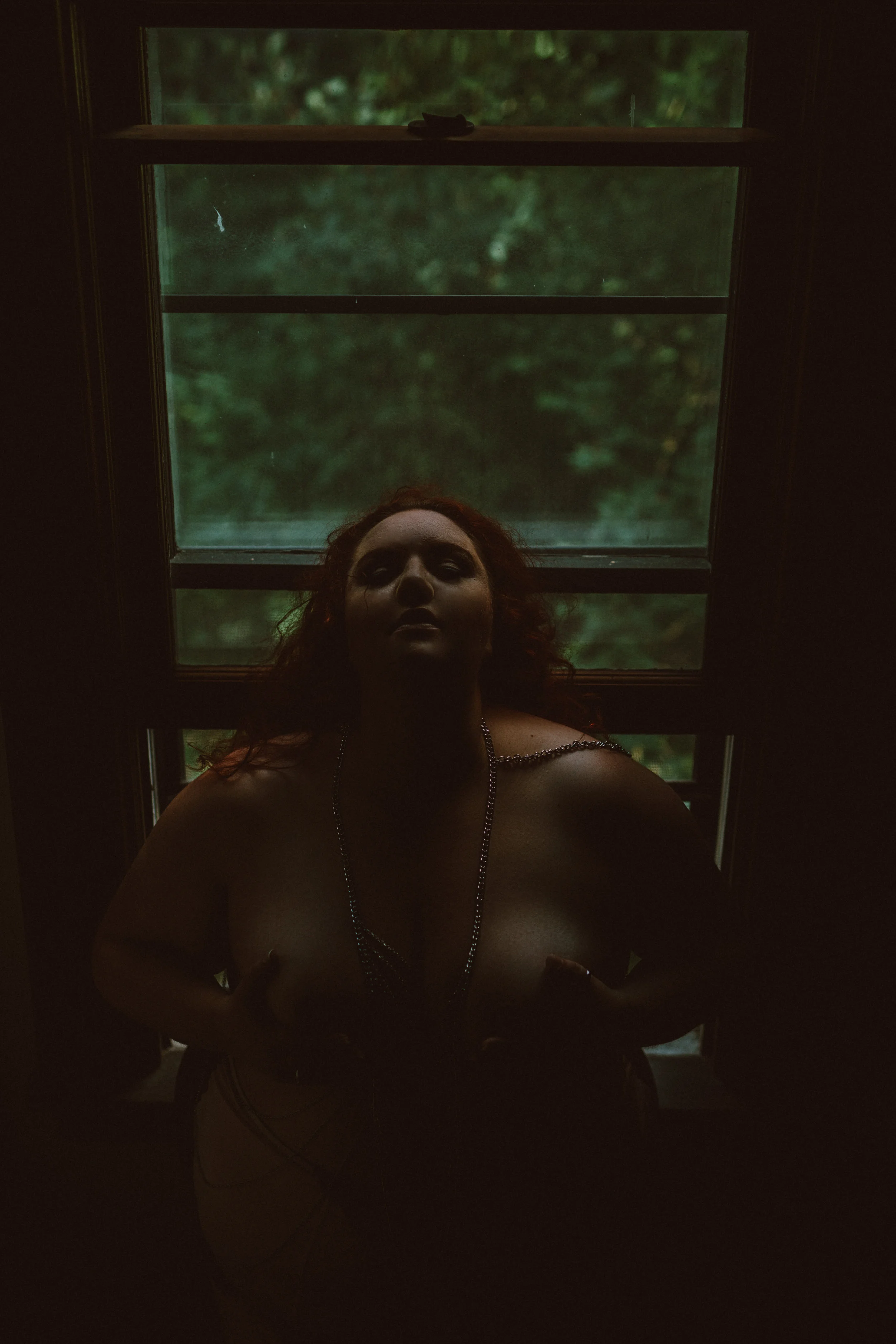 stairwell plus a window equals perfect light for boudior