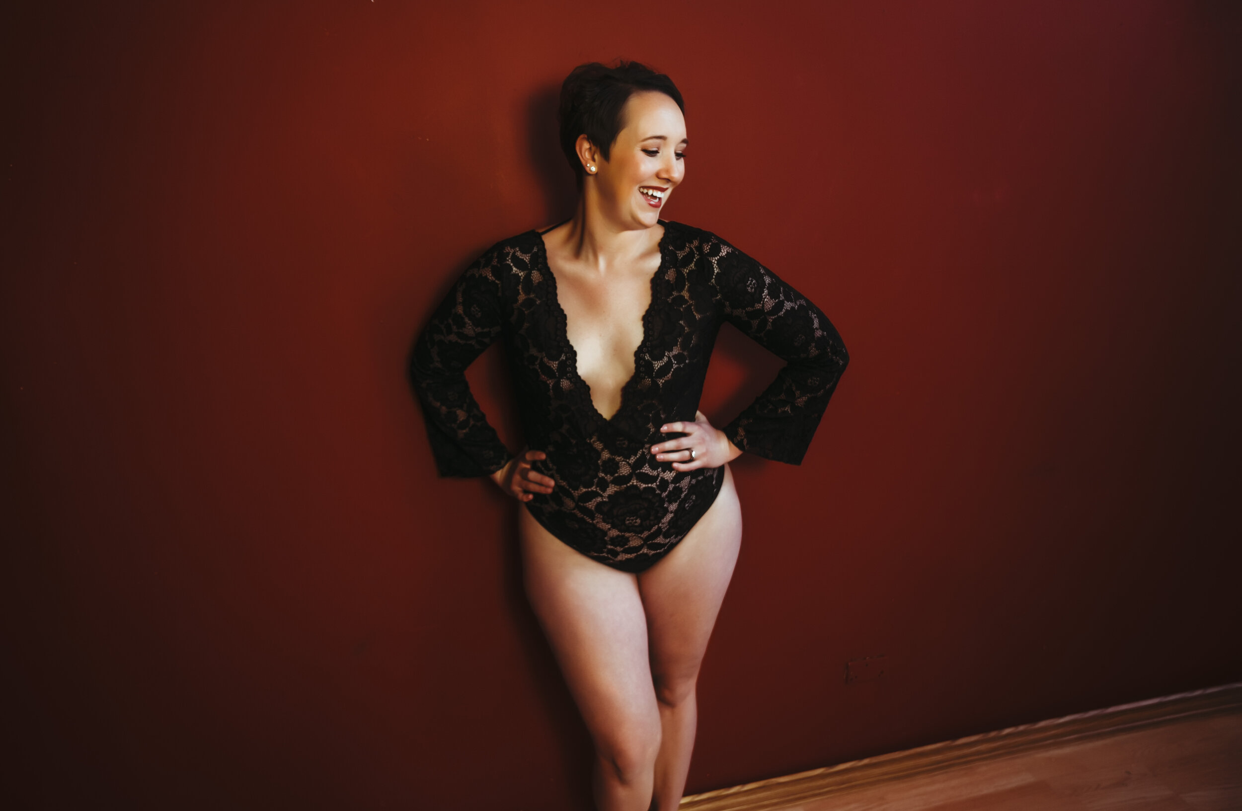 Outside of Her Comfort Zone, She Shines! — Boudoir Photography