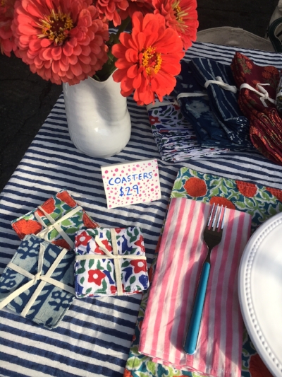  At the Farmers Market 