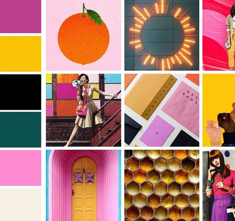 Mood board by @tallhaircreative