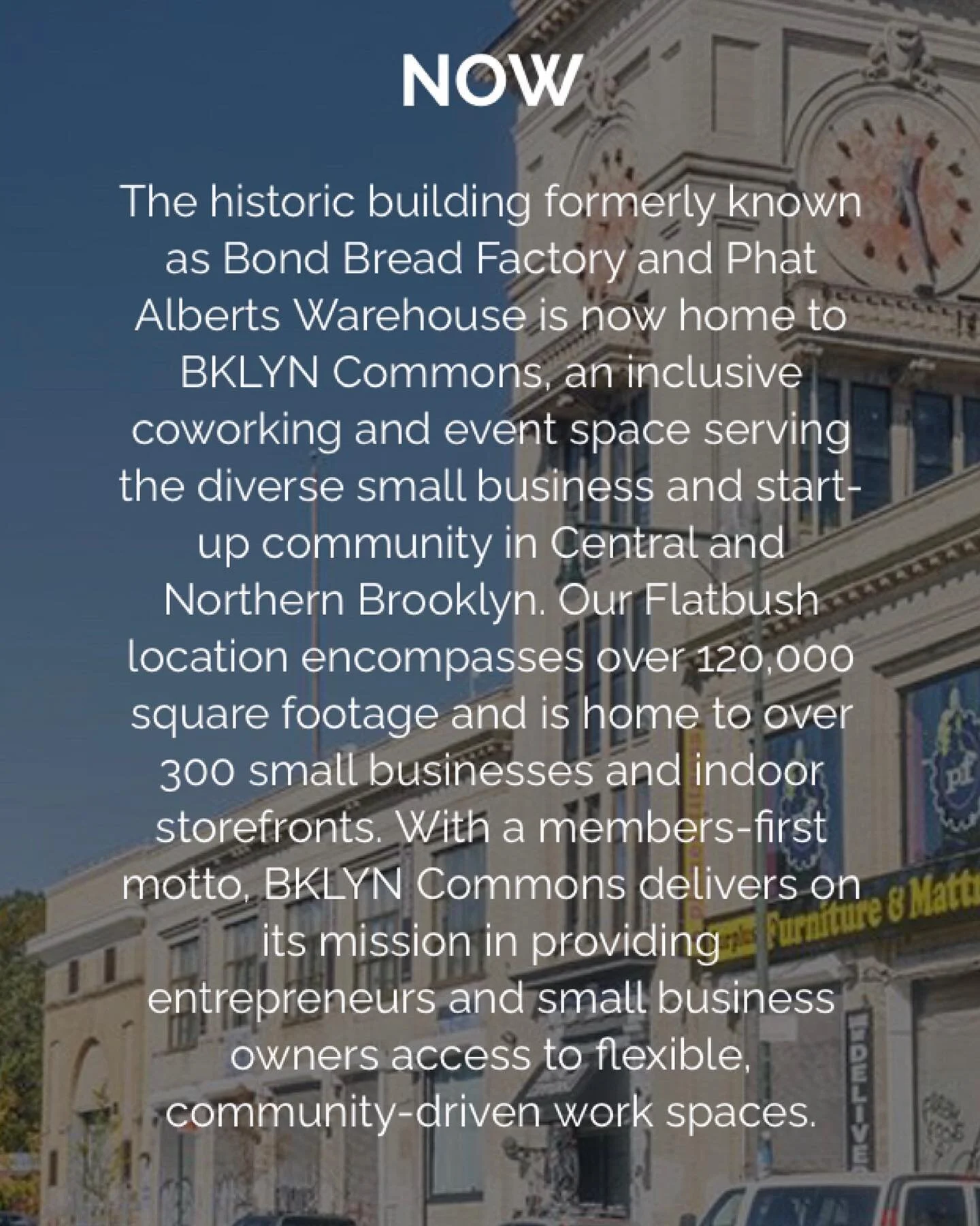 On Thursdays I leave my tiny desk at home and set up shop at the expansive coworking space down the block. @bklyncommons may be located in a historic building but everything happening inside is of-the-times making easy to collaborate and connect with
