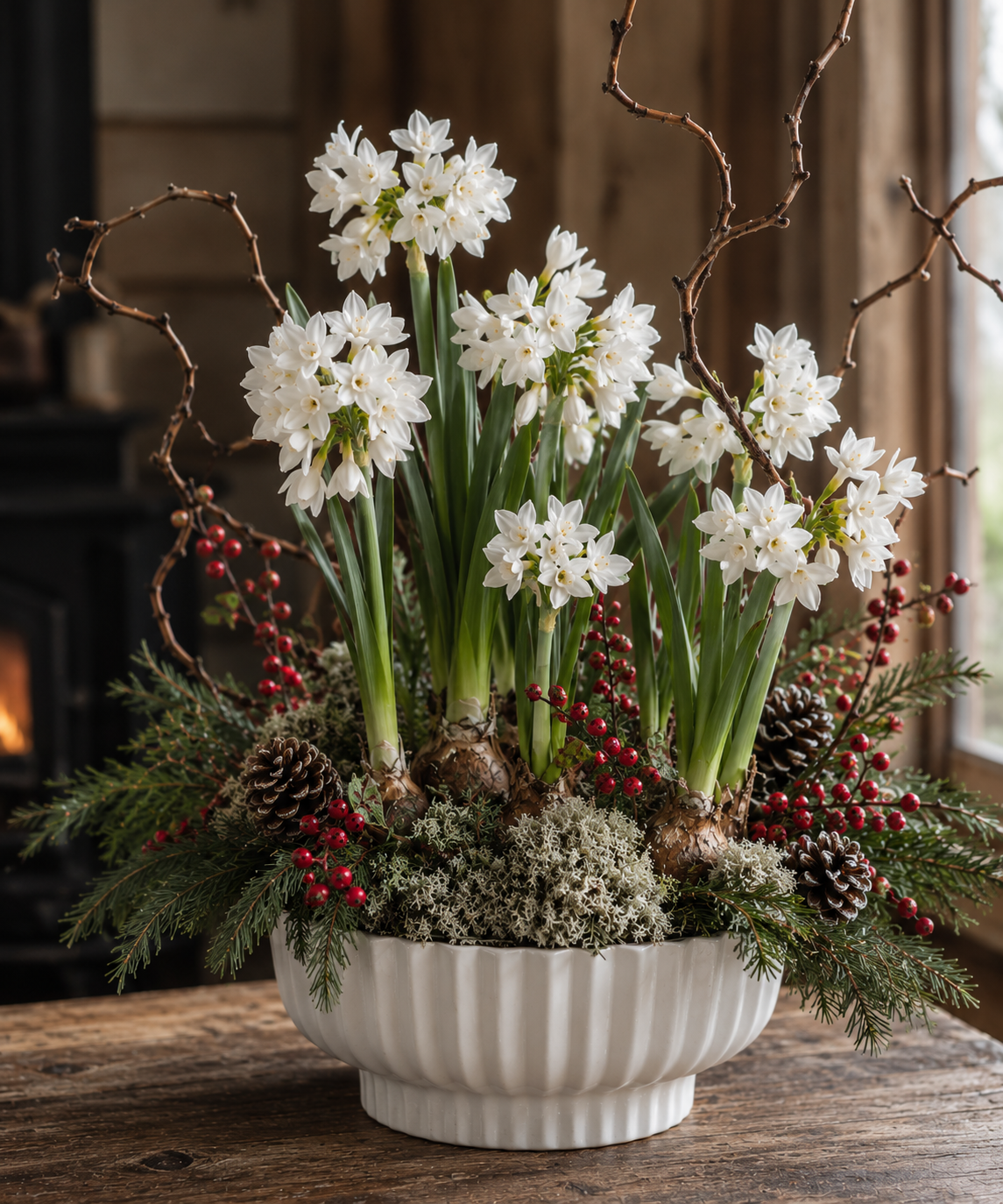 Rustic Winter Paperwhite Centerpiece.png