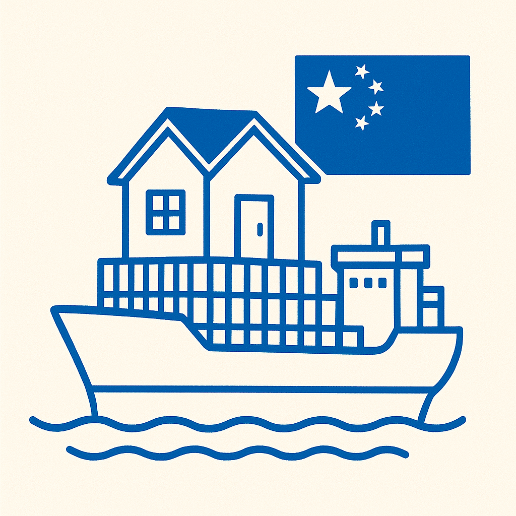 Have We Completely Lost the Plot Bringing Houses in by Boat