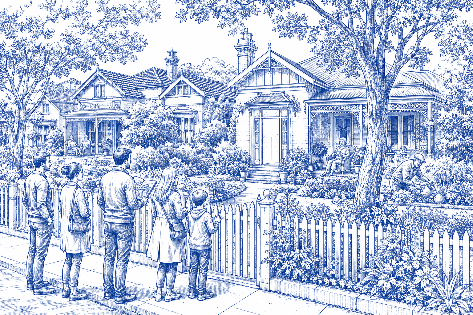 The Suburbs Where You Need to Wait for Someone to Die