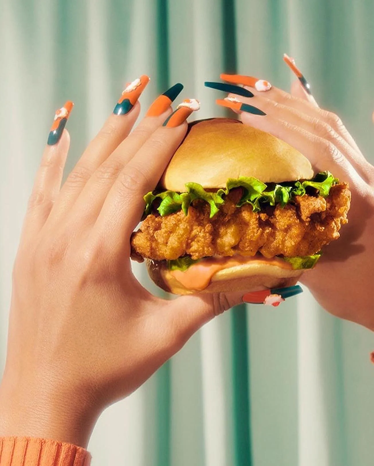 the fried egg nails π₯Ή