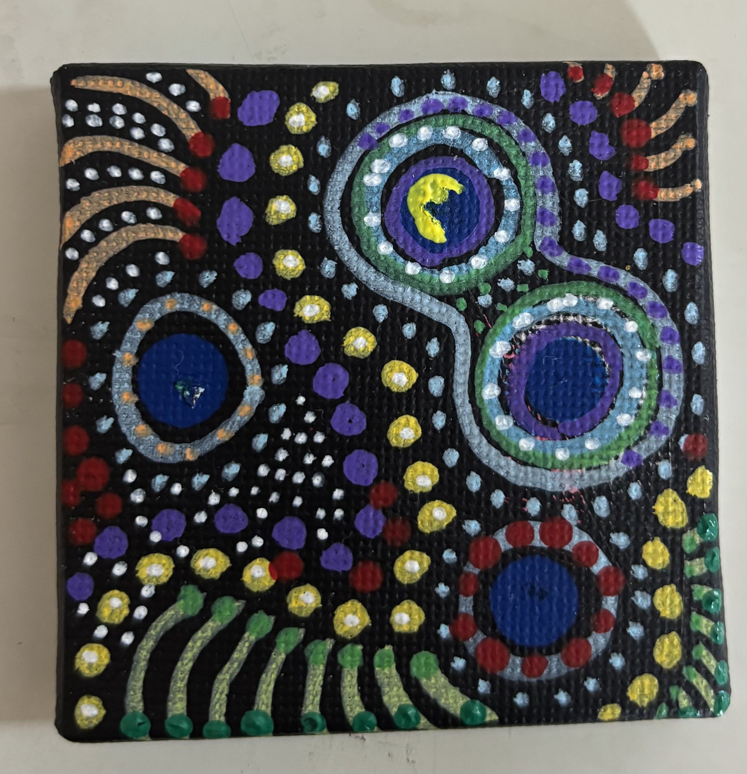 Dot painting