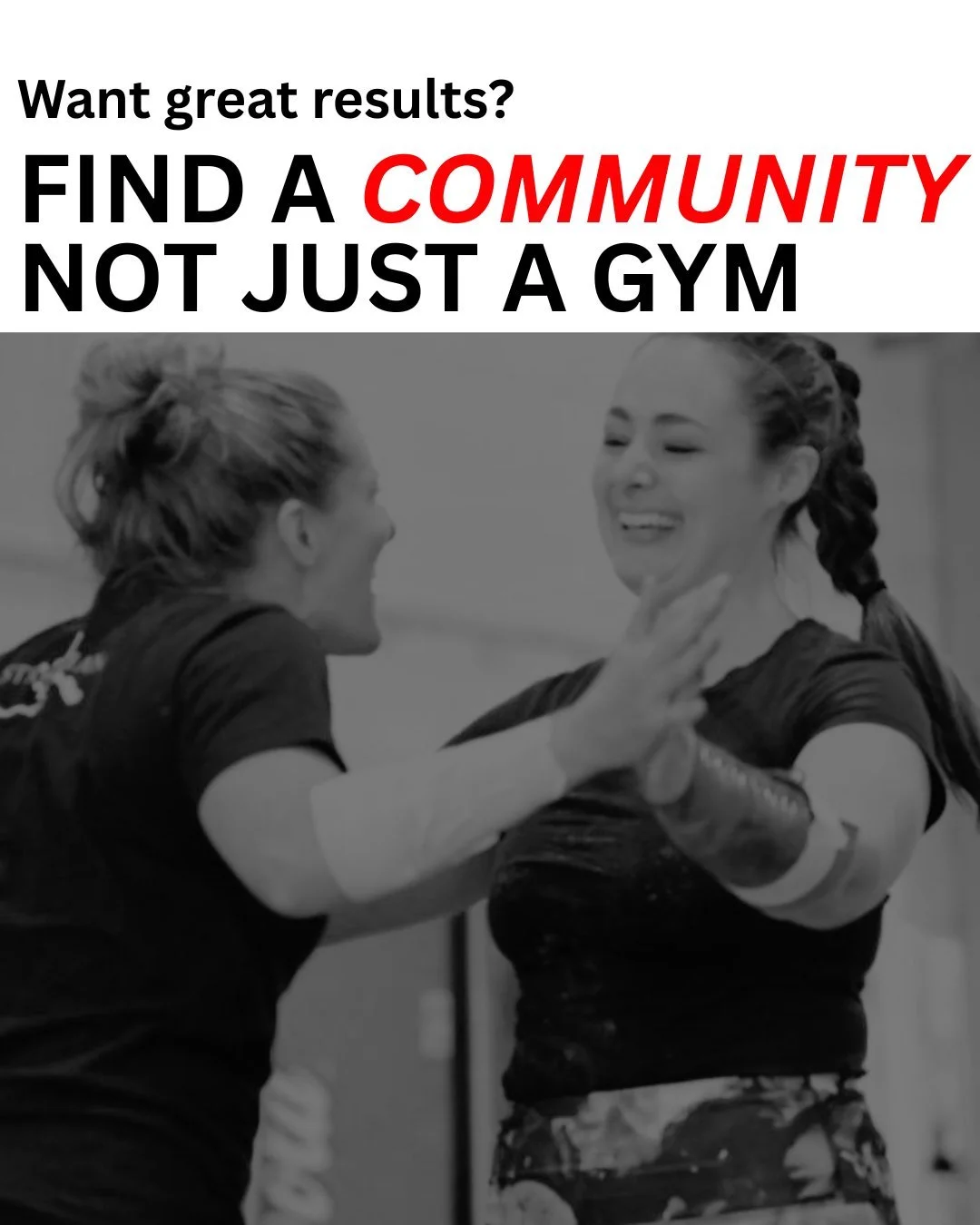 Results don&rsquo;t come from harder workouts.
They come from showing up more often.

Community creates consistency.
Consistency creates results.
Results create confidence.

Find a community.
Not just a gym.

www.northsideathletics.com